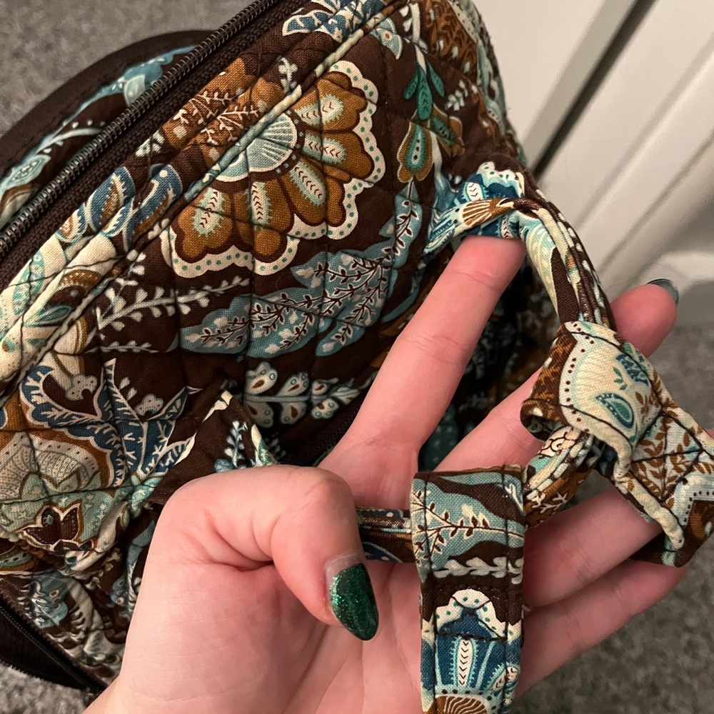 Vera Bradley Retired Java Blue backpack - image 4